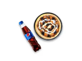 Pizza Plus Pakistan 1x Small Pizza, 1x Drink 345ML Tryo Plus Deal For Rs.450/-